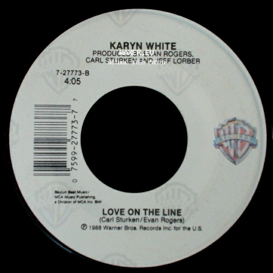 Karyn White - Love On The Line / The Way You Love Me side A