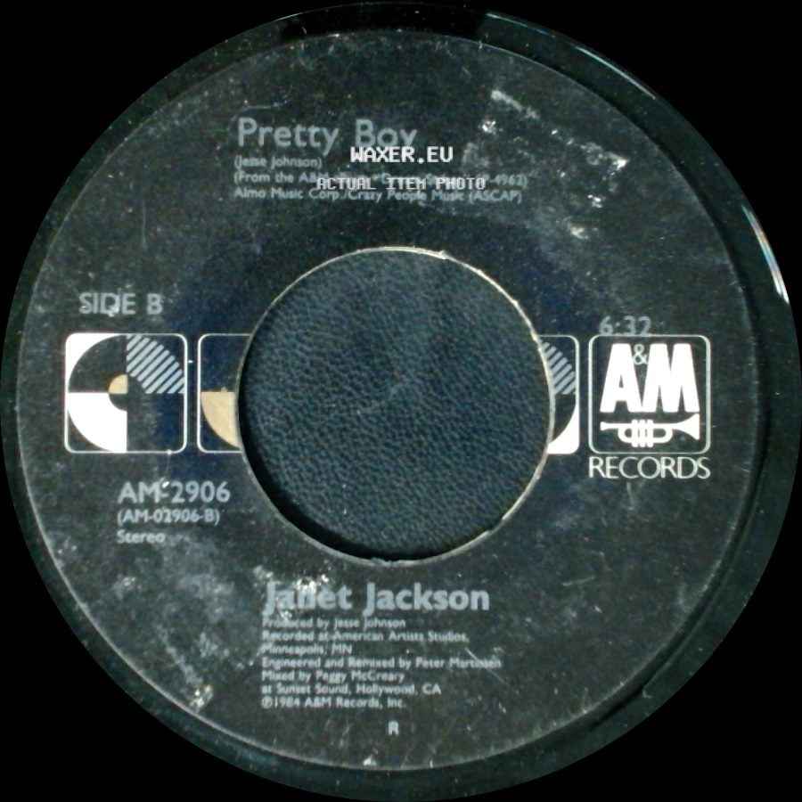 Janet Jackson - Let's Wait Awhile Remix / Pretty Boy side B