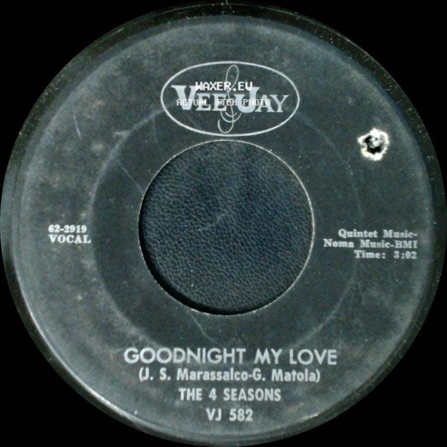 The 4 Seasons - Stay / Goodnight My Love side B