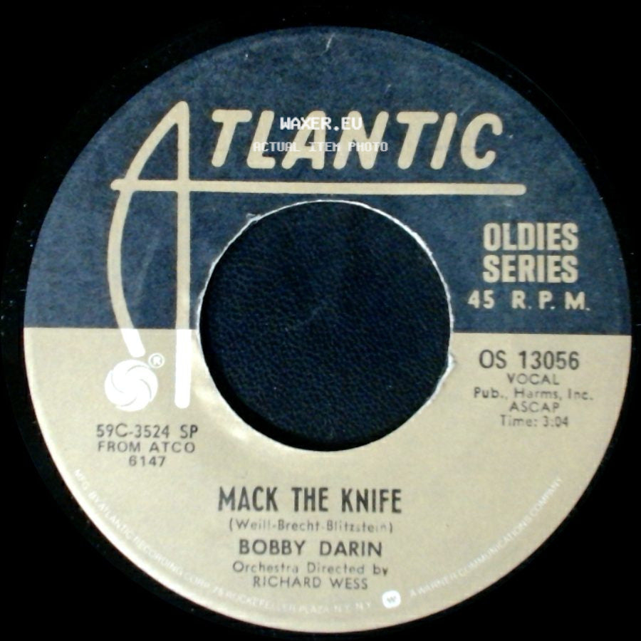 Bobby Darin - Beyond The Sea / Mack The Knife side B