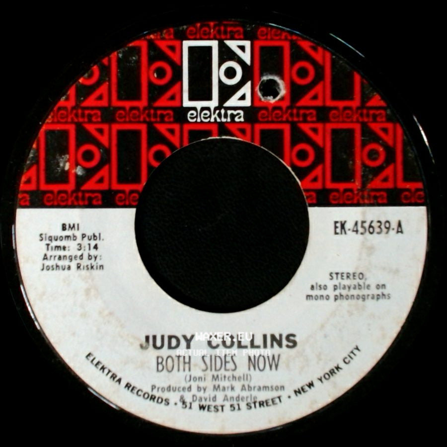 Judy Collins - Both Sides Now / Who Knows Where The Time Goes side A
