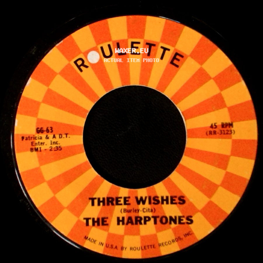 The Cleftones / The Harptones - Why You Do Me Like You Do / Three Wishes side B