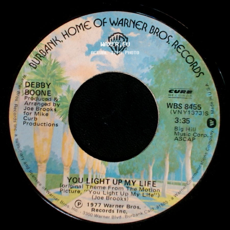 Debby Boone - You Light Up My Life / Hasta Manana side A
