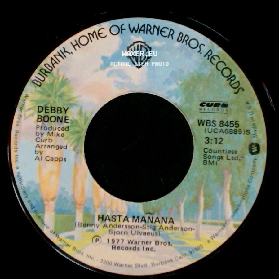 Debby Boone - You Light Up My Life / Hasta Manana side B