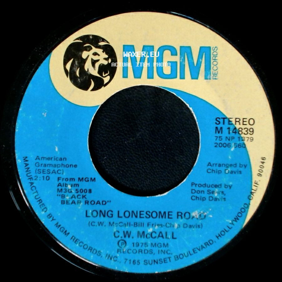 C.W. Mccall - Convoy / Long Lonesome Road side B