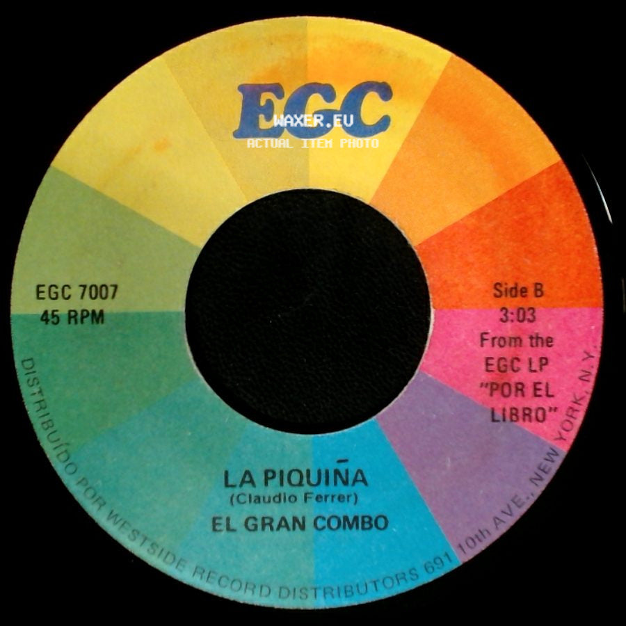 El Gran Combo - El Hijo De Juan / La Piquiña side B