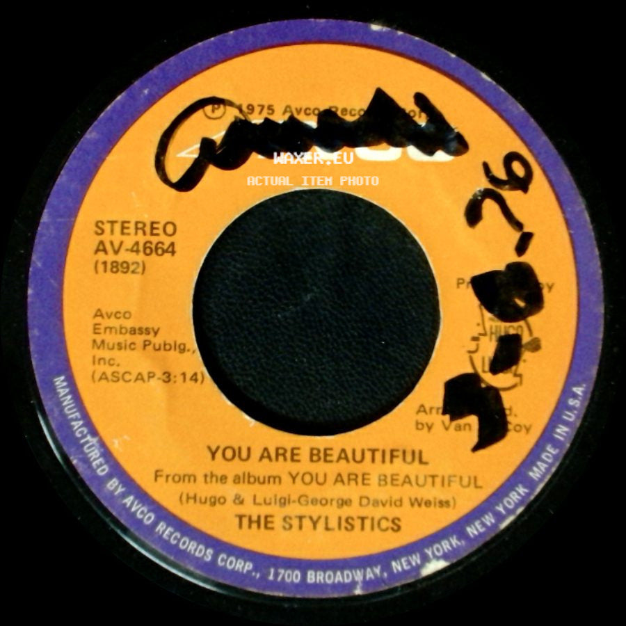 The Stylistics - You Are Beautiful / Michael Or Me side A