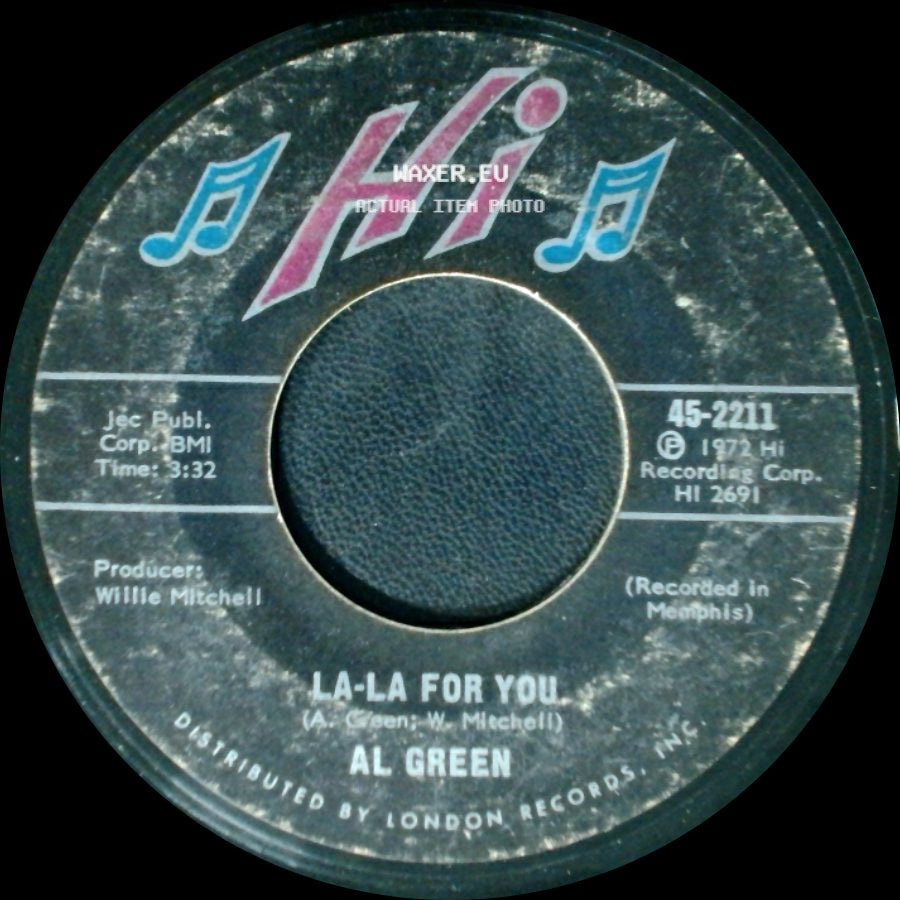 Al Green - La-La For You / Look What You Done For Me side A