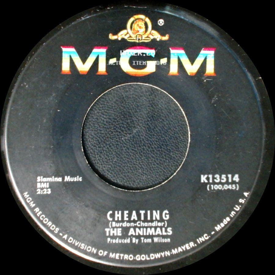 The Animals - Don't Bring Me Down / Cheating side B