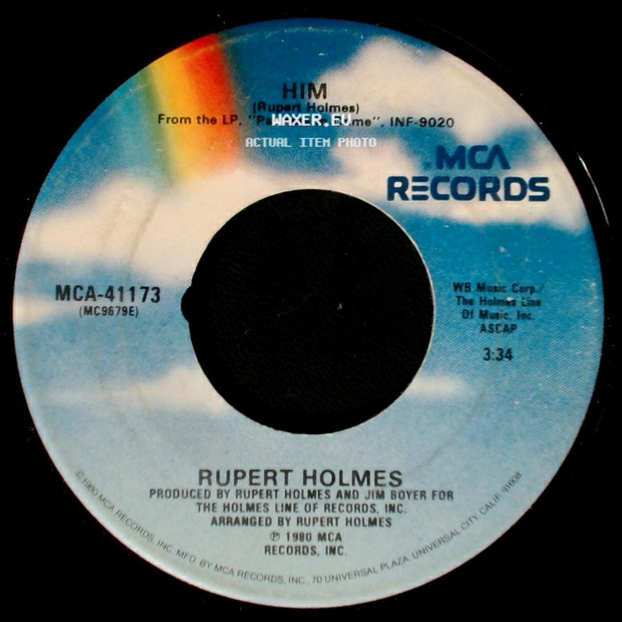 Rupert Holmes - Him / Get Outta Yourself side A