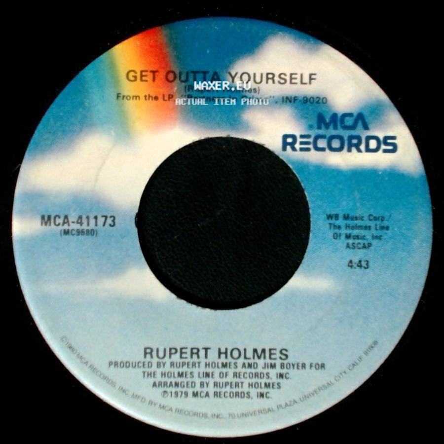 Rupert Holmes - Him / Get Outta Yourself side B