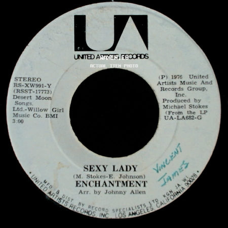 Enchantment - Sunshine / Sexy Lady side B