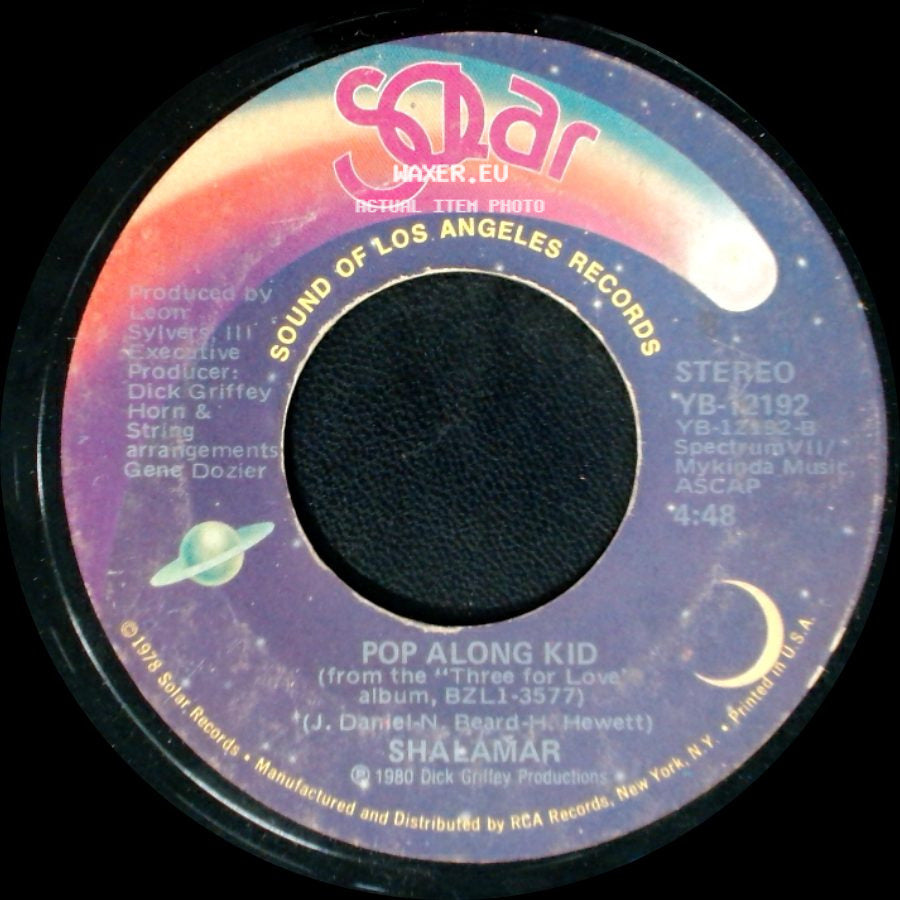 Shalamar - Pop Along Kid / Make That Move side A