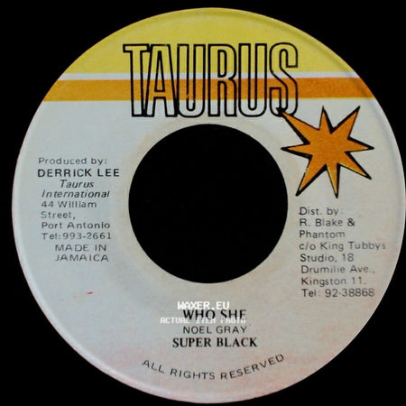 Noel Gray - Version / Who She side B