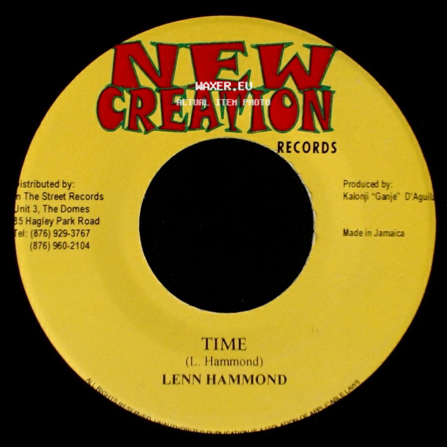 Milton Blake / Lenn Hammond - Back Against The Wall / Time side B