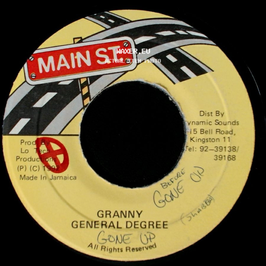 General Degree - Granny Gone Up / Version side A