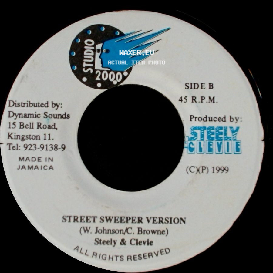 Buju Banton / Steely & Clevie - Probation / Street Sweeper Version side B
