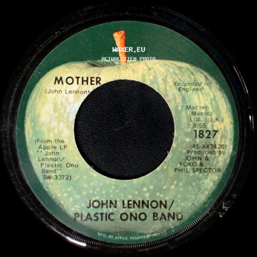 Yoko Ono / Plastic Ono Band / John Lennon/Plastic Ono Band - Why / Mother side B