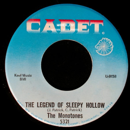 The Monotones - Soft Shadows / The Legend Of Sleepy Hollow side B