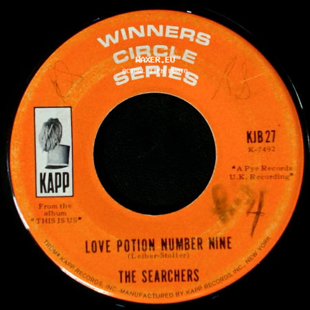 The Searchers - Hi-Heel Sneakers / Love Potion Number Nine side B