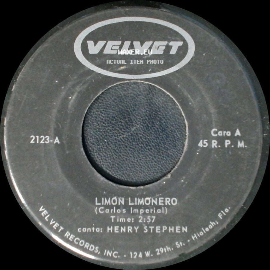 Henry Stephen - Limón Limonero / Hang On Sloopy side A