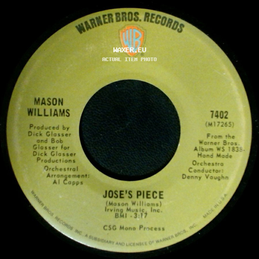 Mason Williams / The Ides Of March - Jose's Piece / Superman side A