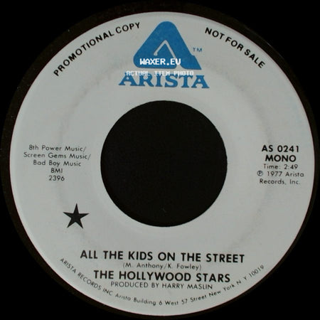 The Hollywood Stars - All The Kids On The Street / All The Kids On The Street side A