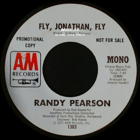 Randy Pearson - Fly, Jonathan, Fly / Fly, Jonathan, Fly side A
