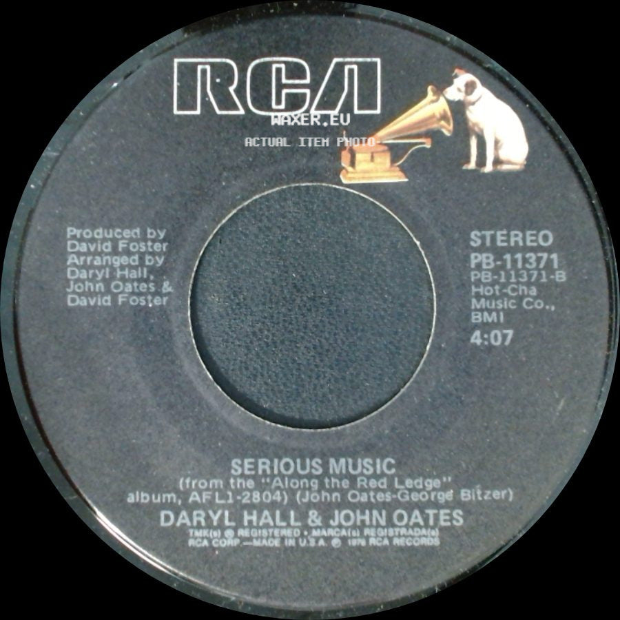 Daryl Hall & John Oates - Serious Music / It's A Laugh side A