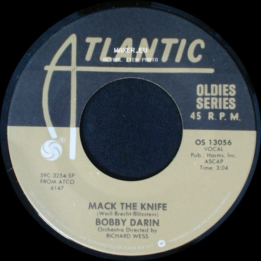 Bobby Darin - Beyond The Sea / Mack The Knife side B