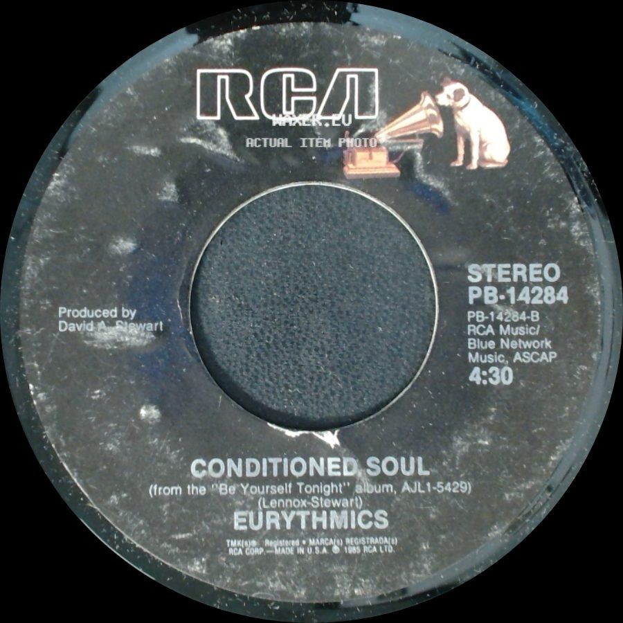 Eurythmics - Conditioned Soul / It's Alright (Baby's Coming Back) side A
