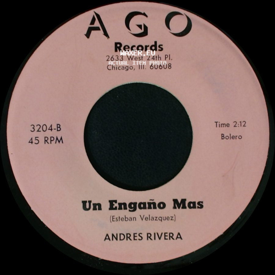 Andres Rivera - Un Engaño Mas / Cuanto Te Quiero side A