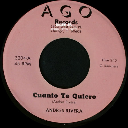 Andres Rivera - Un Engaño Mas / Cuanto Te Quiero side B