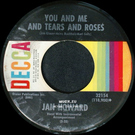 Jan Howard - Roll Over And Play Dead / You And Me And Tears And Roses side B