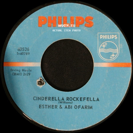 Esther & Abi Ofarim - Cinderella Rockefella / Your Heart Is Free Just Like The Wind side A