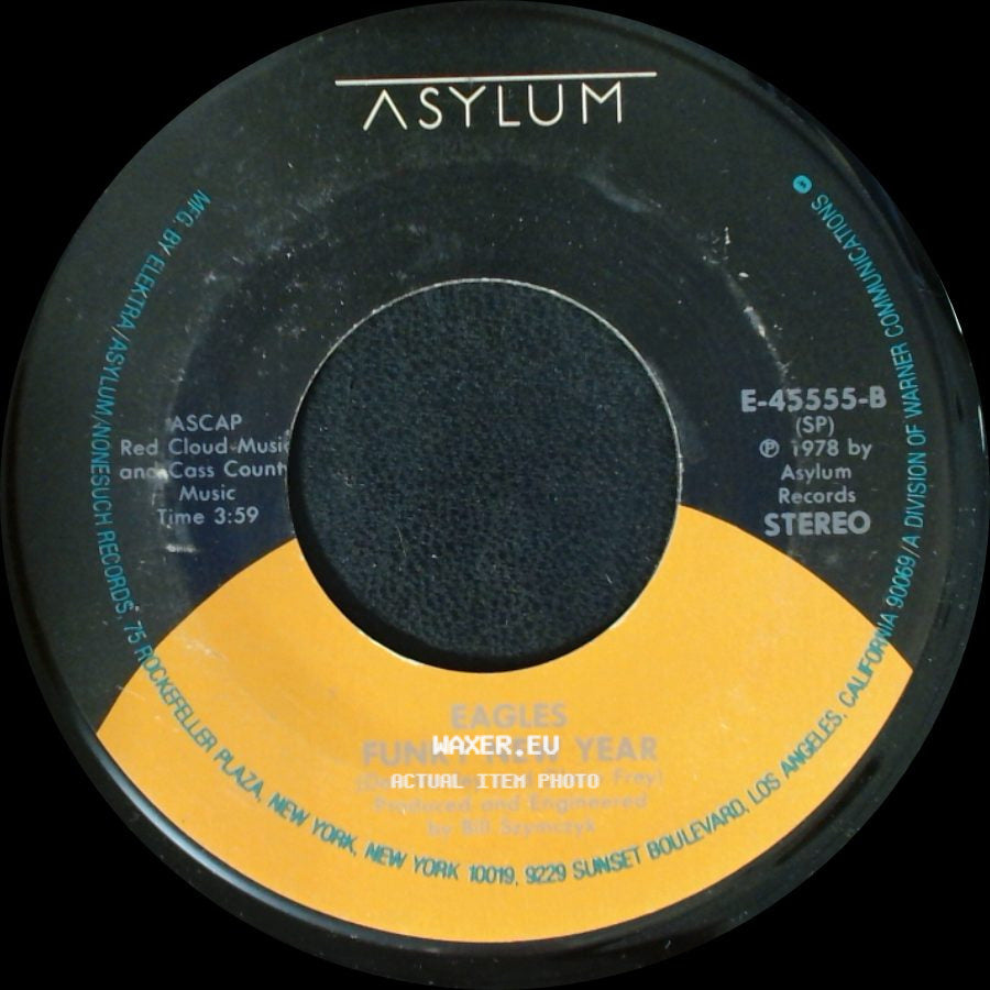 Eagles - Please Come Home For Christmas / Funky New Year side B