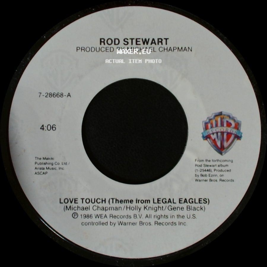 Rod Stewart - Love Touch (Theme From Legal Eagles) / Heart Is On The Line side A