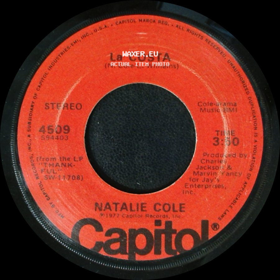 Natalie Cole - La Costa / Our Love side A