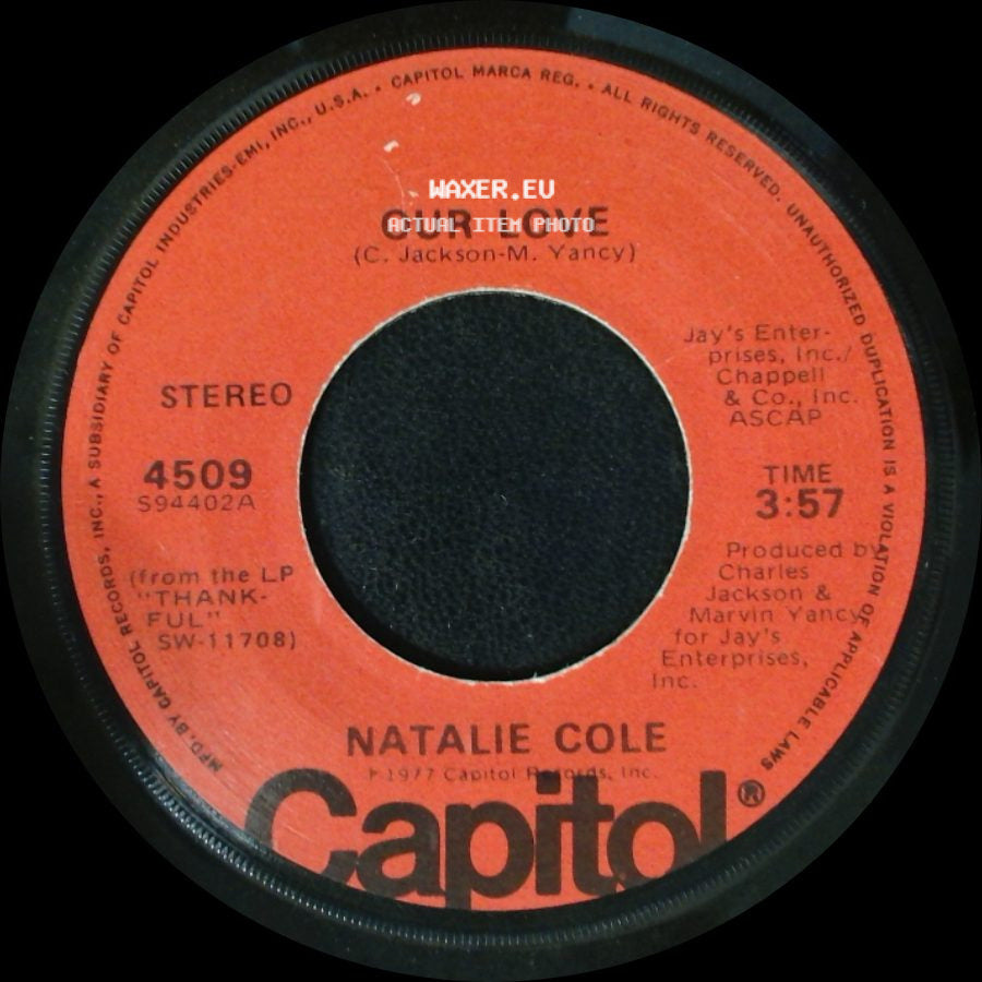 Natalie Cole - La Costa / Our Love side B