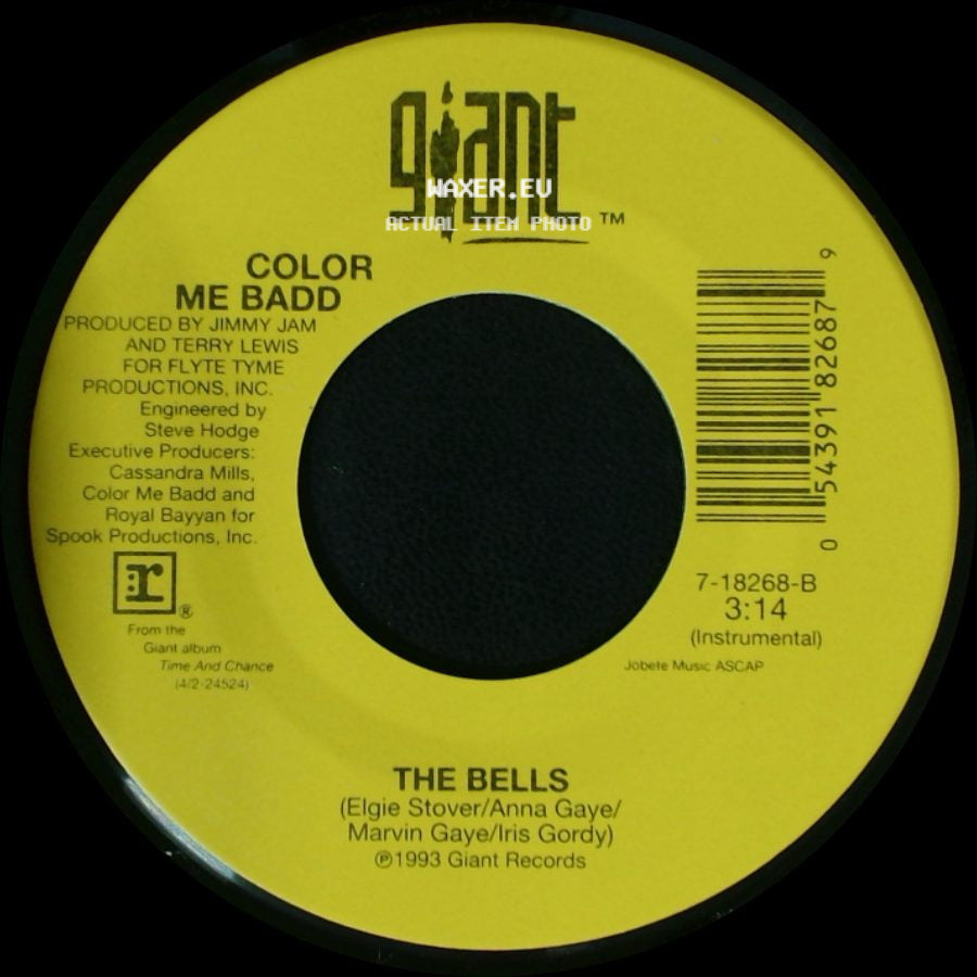 Color Me Badd - The Bells / The Bells side A