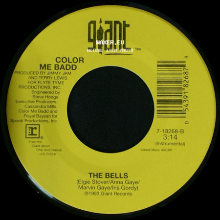 Color Me Badd - The Bells / The Bells side A
