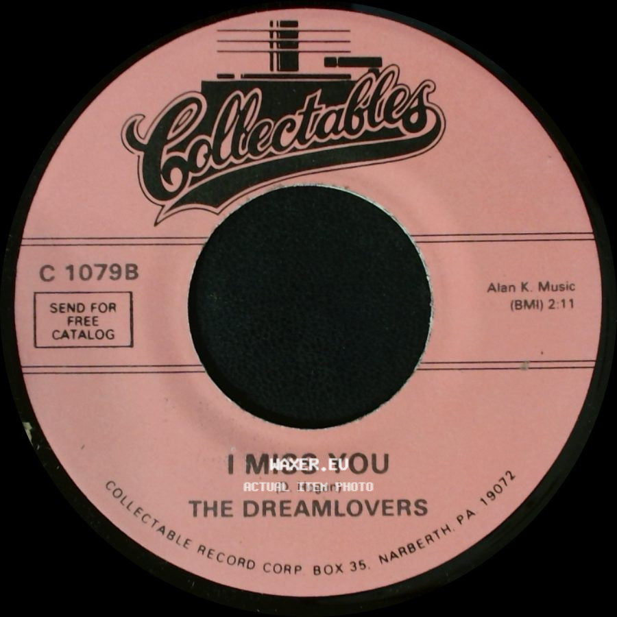 The Dreamlovers - I Miss You / If I Should Lose You side A