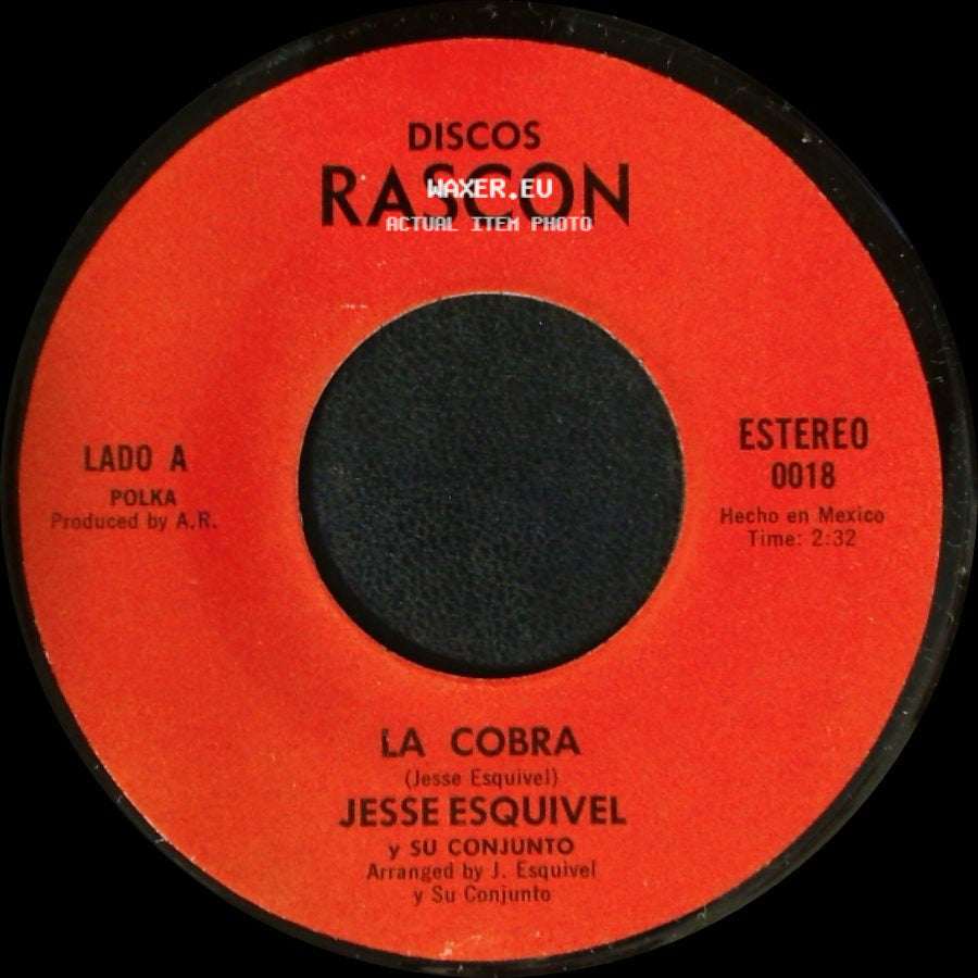 Jesse Esquivel Y Su Conjunto / Lalo Estrada - La Cobra / Me Gusto Estar Contigo side A