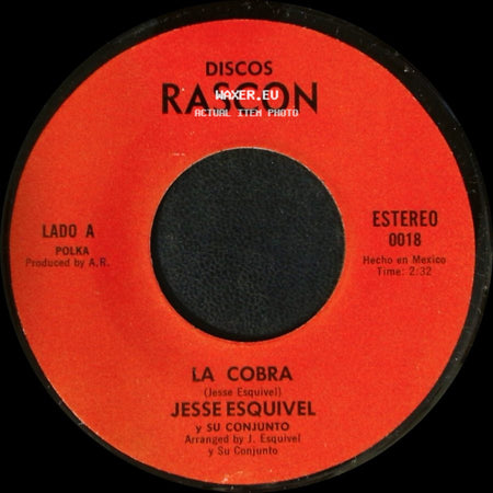 Jesse Esquivel Y Su Conjunto / Lalo Estrada - La Cobra / Me Gusto Estar Contigo side A