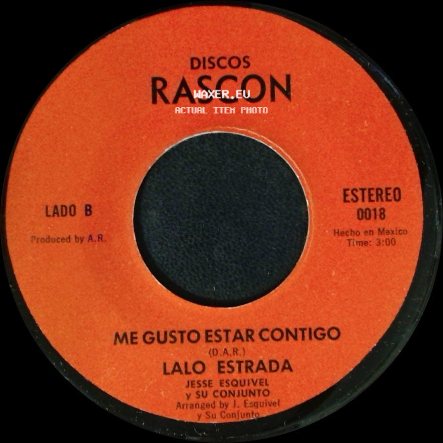 Jesse Esquivel Y Su Conjunto / Lalo Estrada - La Cobra / Me Gusto Estar Contigo side B