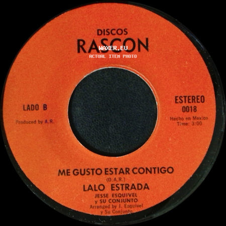 Jesse Esquivel Y Su Conjunto / Lalo Estrada - La Cobra / Me Gusto Estar Contigo side B
