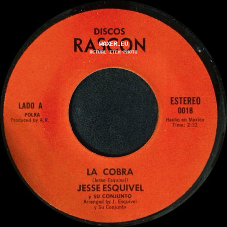 Jesse Esquivel Y Su Conjunto / Lalo Estrada - La Cobra / Me Gusto Estar Contigo side A