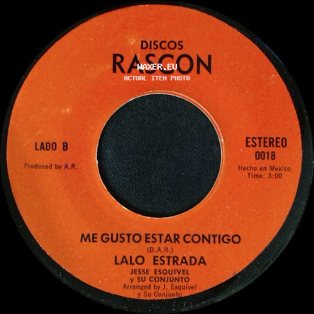 Jesse Esquivel Y Su Conjunto / Lalo Estrada - La Cobra / Me Gusto Estar Contigo side B
