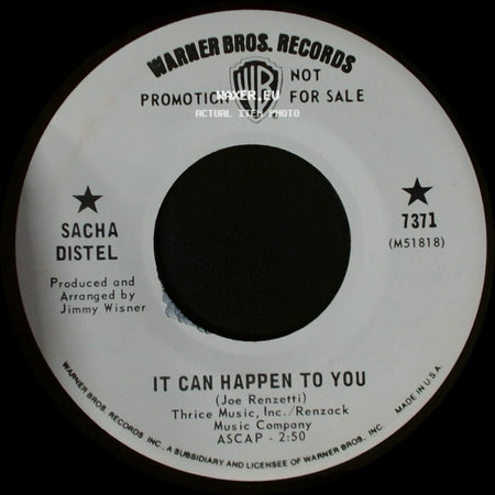 Sacha Distel - It Can Happen To You / Melodie D' Amour side A