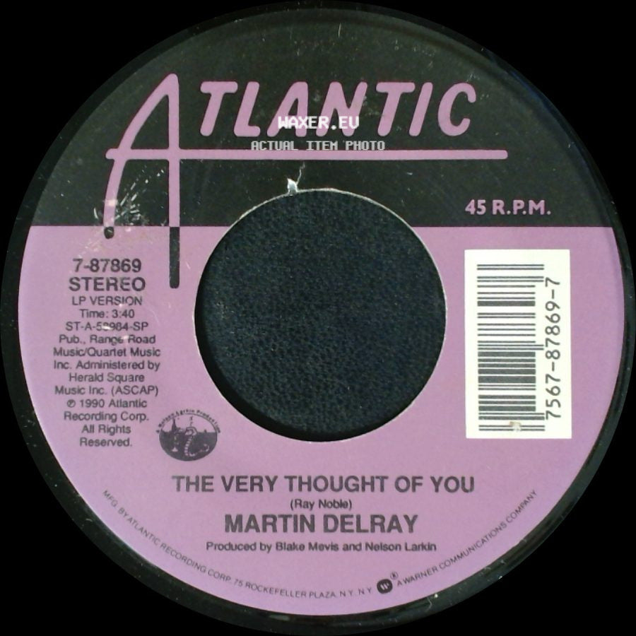 Martin Delray - The Very Thought Of You / Get Rhythm side A